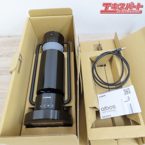未使用品【Canon】albos light&speaker ML-A ブラック CANON albos Light&Speaker ML-A(BK) [ブラック] 価格比較