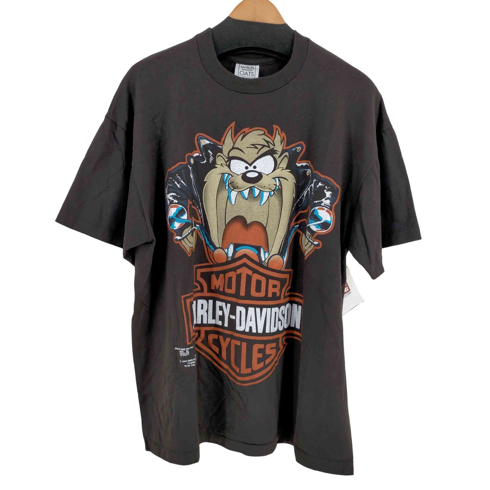 ハーレーダビッドソン HARLEY-DAVIDSON USA製 WILD OATSボディ 両面プリント キャラクター シングルステッチ S/S TEE  メンズ import：XL - メルカリ