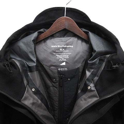 ホワイトマウンテニアリング White Mountaineering BLK ゴアテックス マウンテン パーカー ジャケット SAITOS &  GOER-TEX INFINIUM 3WAY MOUNTAIN PARKA BK2273205 ブラック 黒 2 - メルカリ