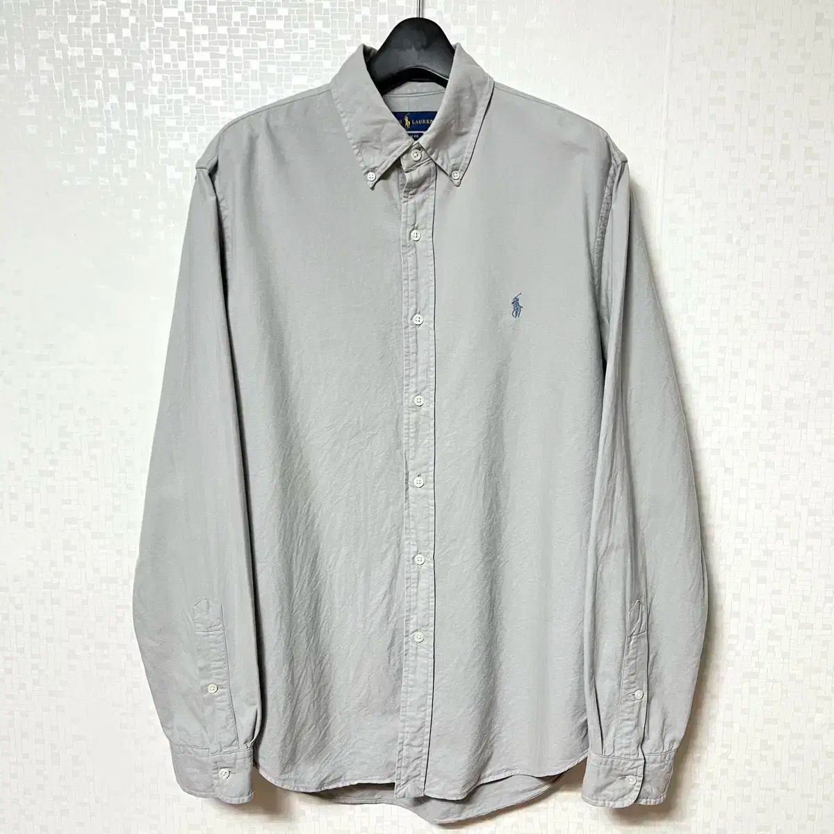 M 95 POLO RALPH LAUREN(ポロラルフローレン) クラシックフィット シャツ グレー