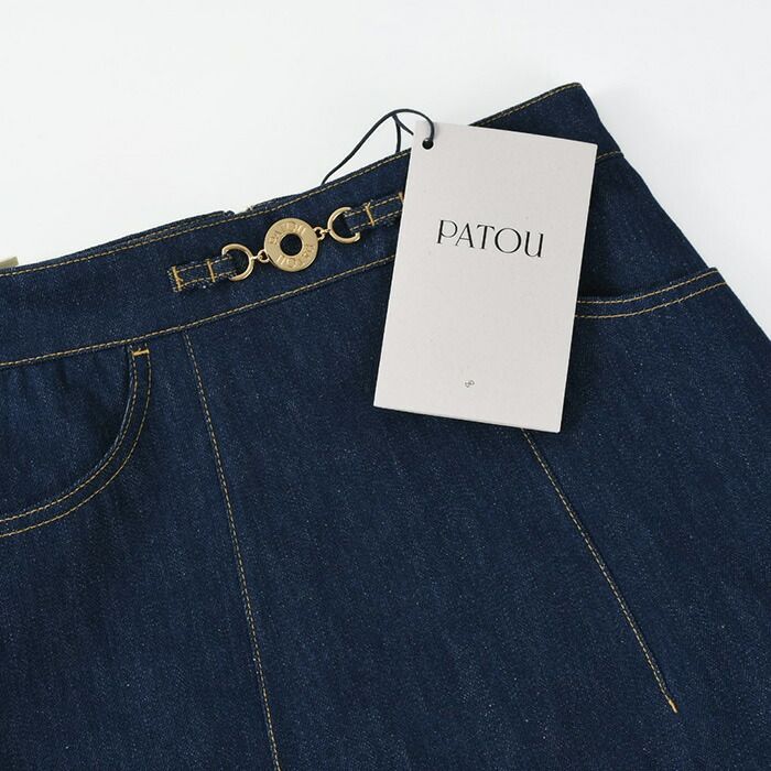 PATOU パトゥ ミニスカート オーガニックデニム SK042 0008