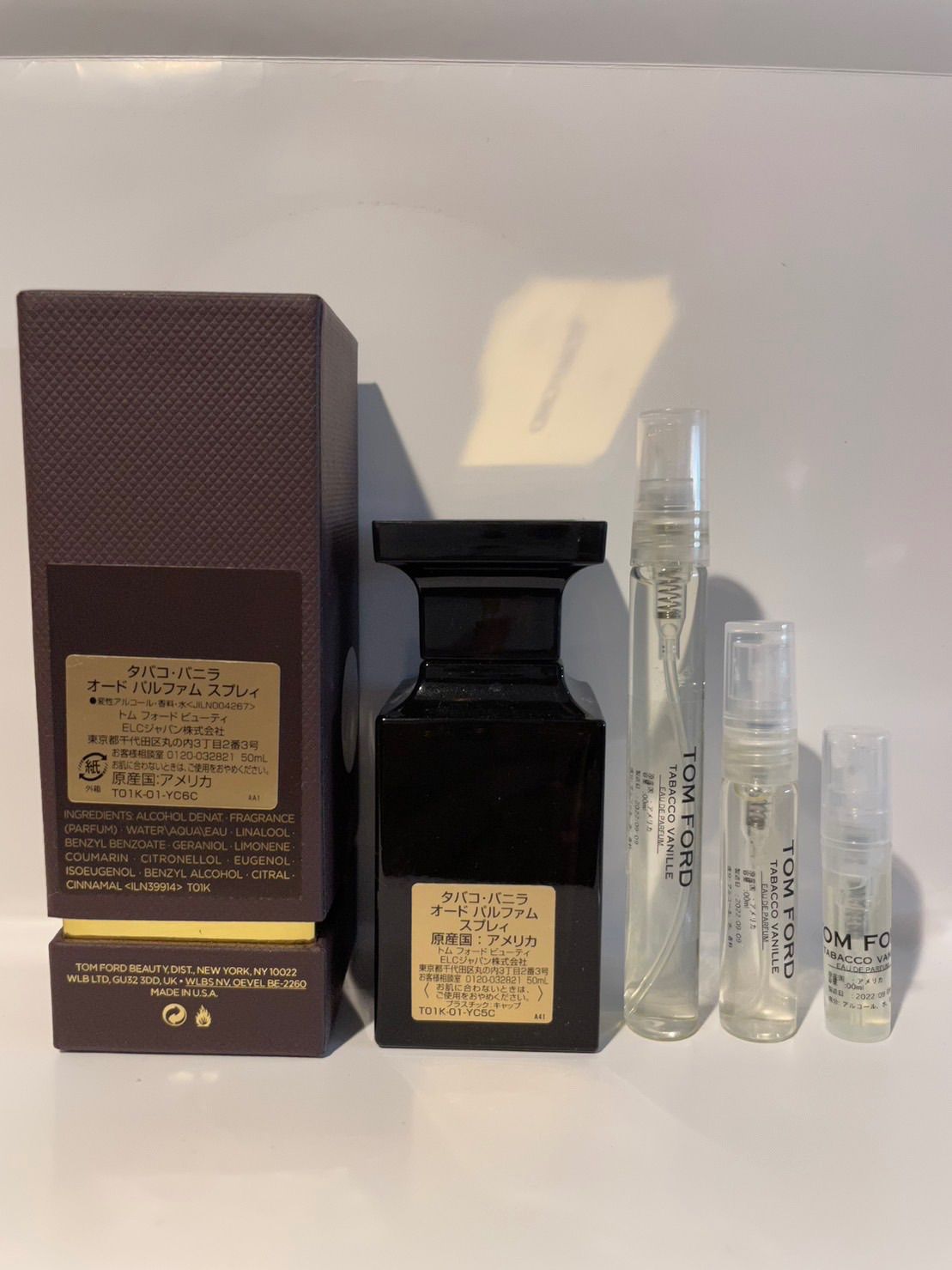 TOBACCO VANILLE 2ml TOM FORD タバコバニラ 香水 - ユニセックス