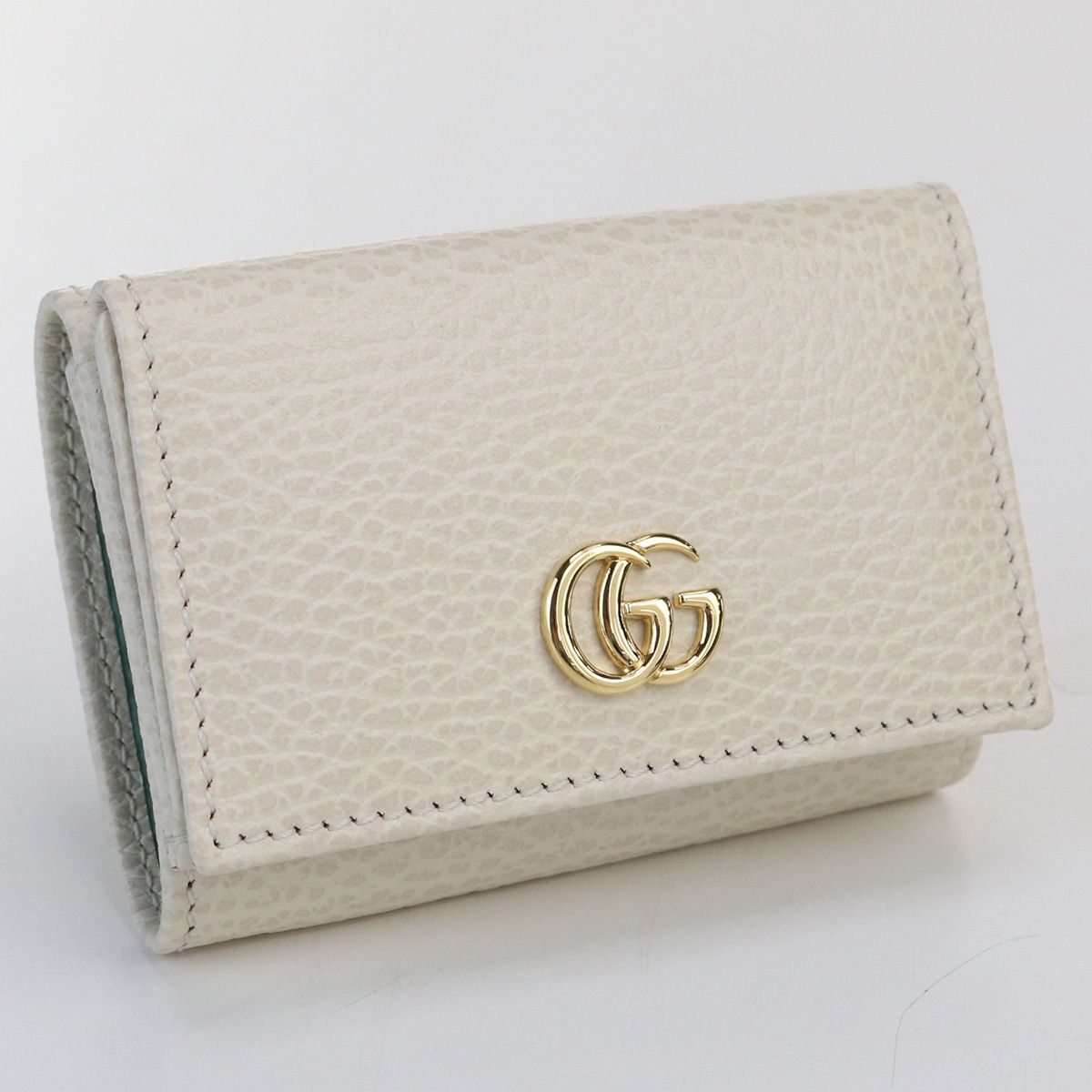 GUCCI グッチ ダブルGウォレット 735212 三折財布小銭入付き レザー