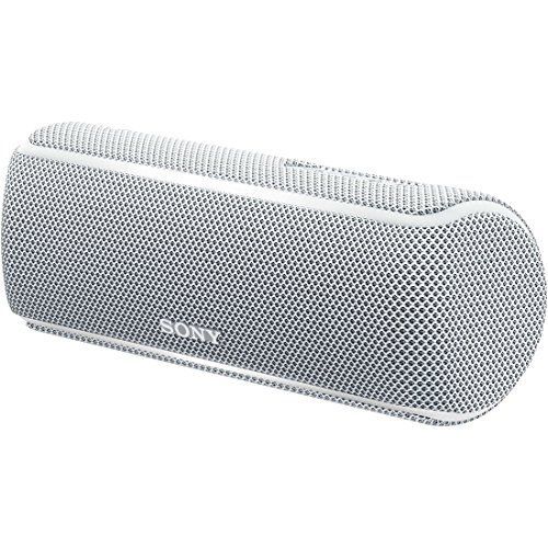 【】「非常に良い」ソニー ワイヤレスポータブルスピーカー SRS-XB21 W : 防水/防塵/防錆/Bluetooth/専用スマホアプリ対応 ライティング機能 2018年 ホワイト