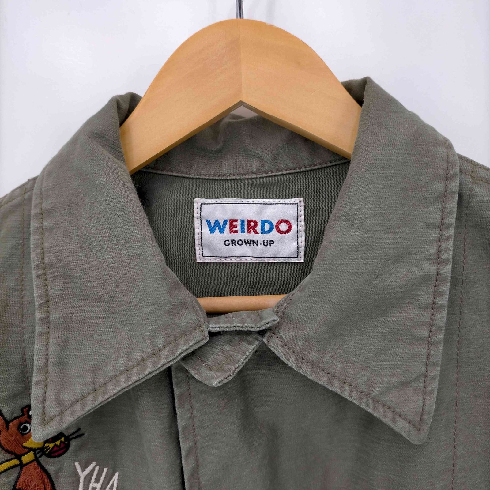 ジャケット・アウター WEIRDO - UTILITY JACKET 楽天市場】WEIRDO ウィアード / 「PSYCHO FLAMES - UTILITY