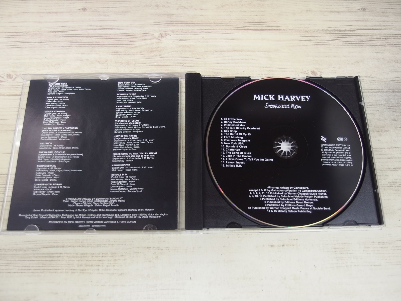 洋楽 Mick Harvey Intoxicated Man 洋楽 Mick Harvey Intoxicated Man Mick Harvey - Intoxicated