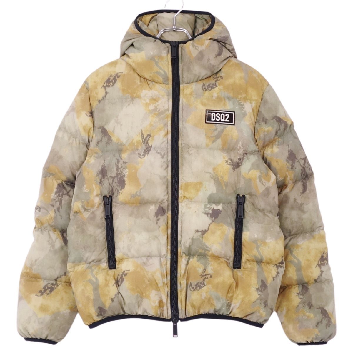 極美品 ディースクエアード DSQUARED2 2021年 ダウンジャケット フ 
