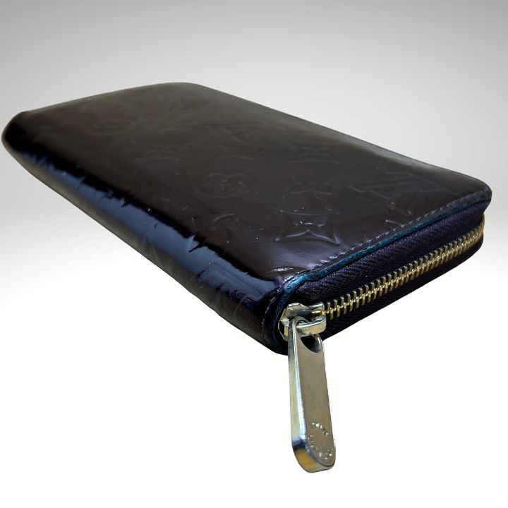 ルイヴィトン ジッピーウォレット アマラント ヴェルニ 長財布 ルイ