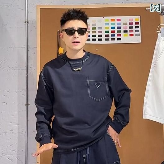 種類69：4XL10-22/I：黒半袖シャツ＋黒ズボンスーツ メンズ ファッション 服 用 オシャレ シンプル 大人 かっこいい ストリート  夏 リネン オープン スーツ 軽量 通気性 ゆったり 快適 ツーピース 