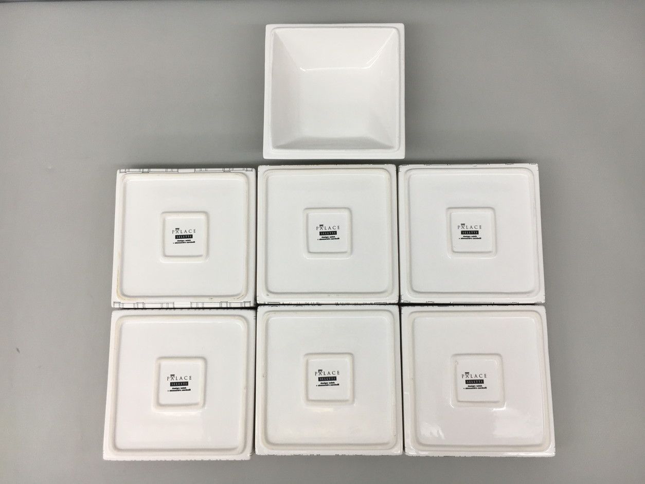 セレッティ SELETTI プレート7枚セット パレス PALACE 約18×18cm