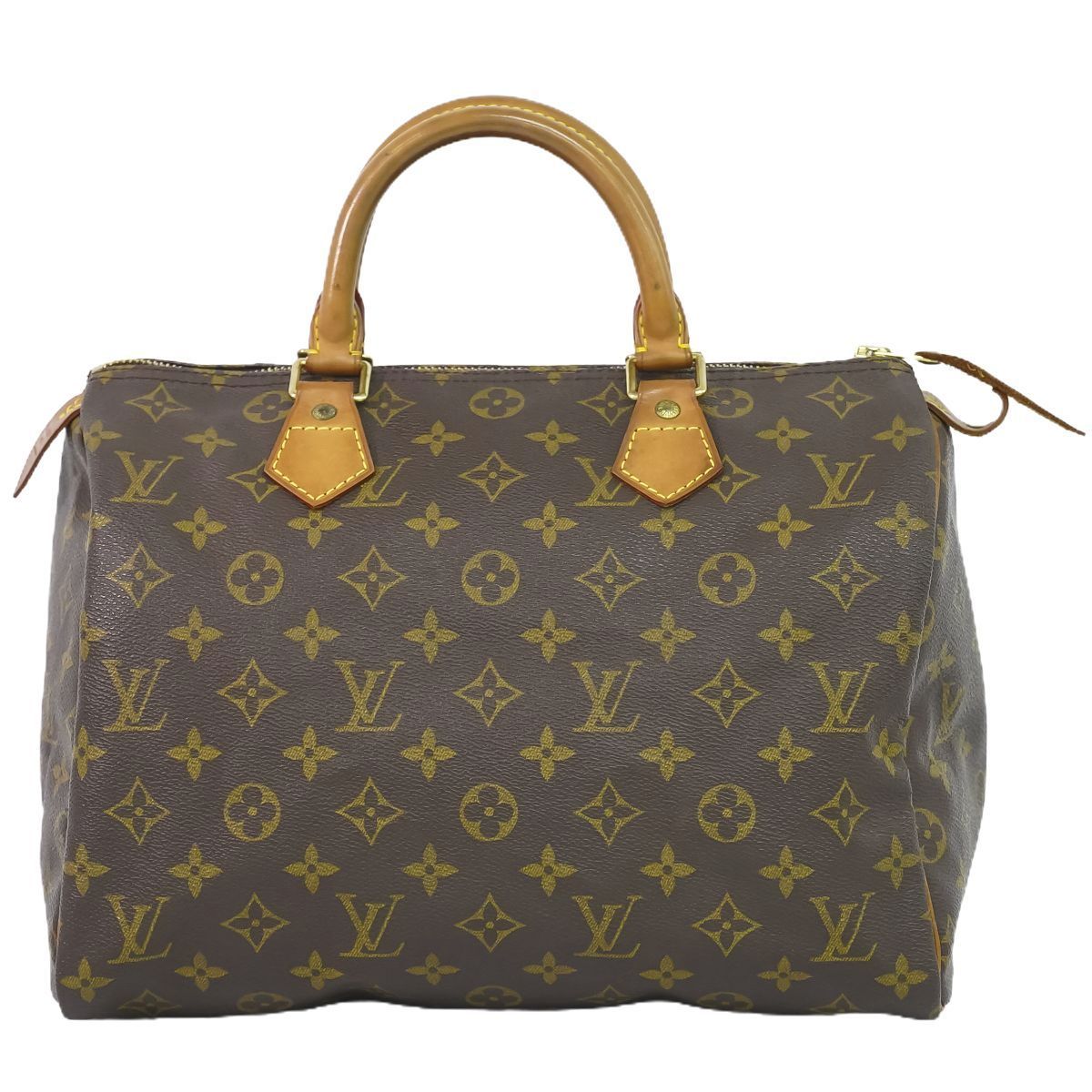 本物 ルイヴィトン LOUIS VUITTON LV 旧型 スピーディ 30 モノグラム 