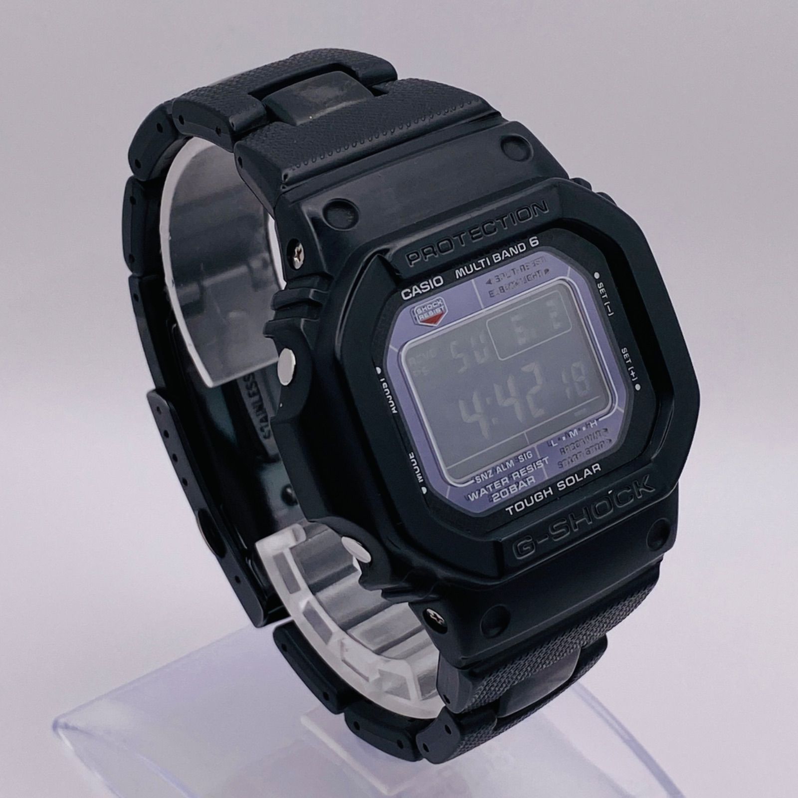 T116）良品 稼動品 CASIO カシオ G-SHOCK 電波ソーラー GW-M5610BC-1JF メタルコンポジットバンド 人気 時計 メンズ  ユニセックス - メルカリ