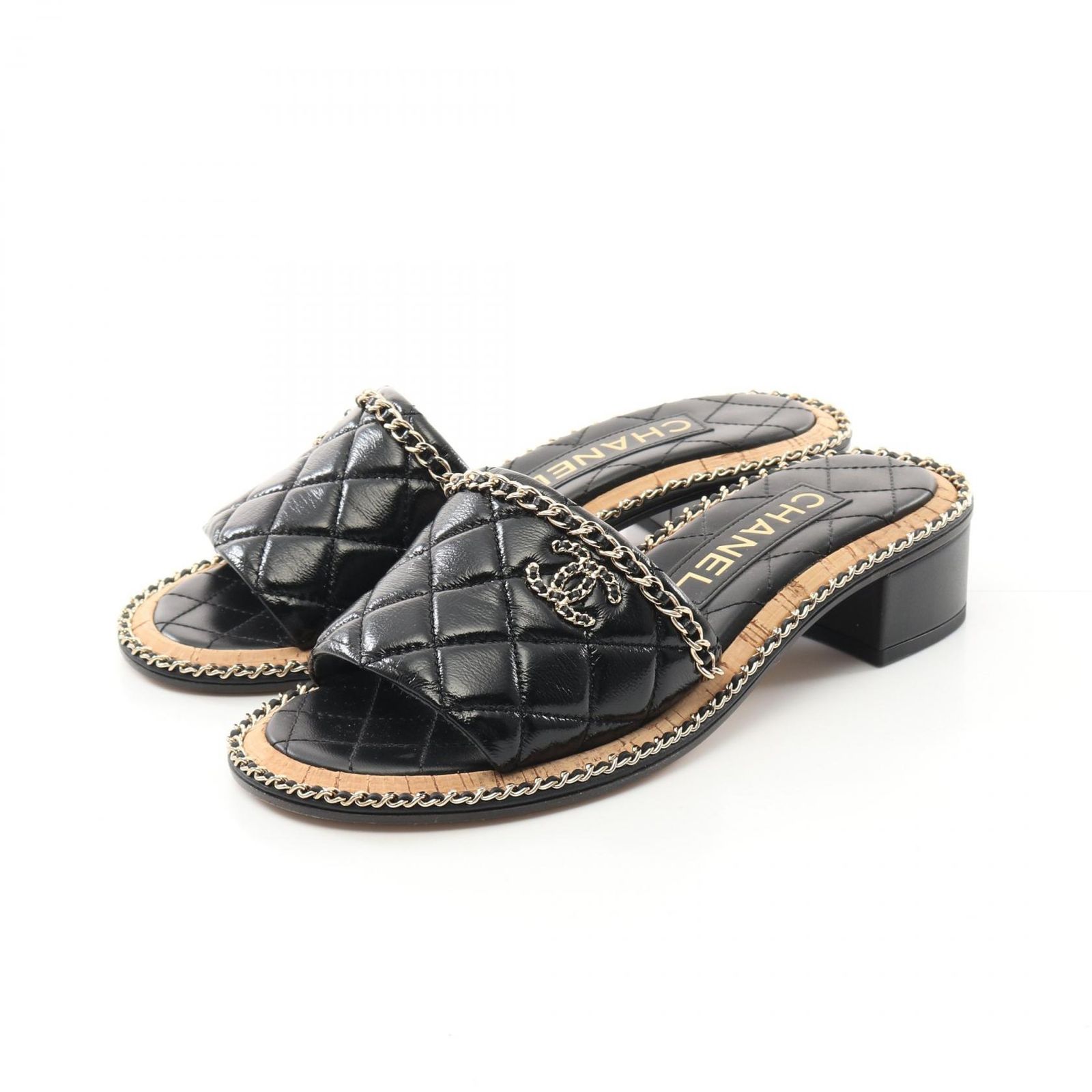 CHANEL シャネル マトラッセ ミュール
