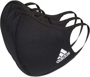 adidas(アディダス)マスク ユニセックス フェイスカバー3枚組 ブラック