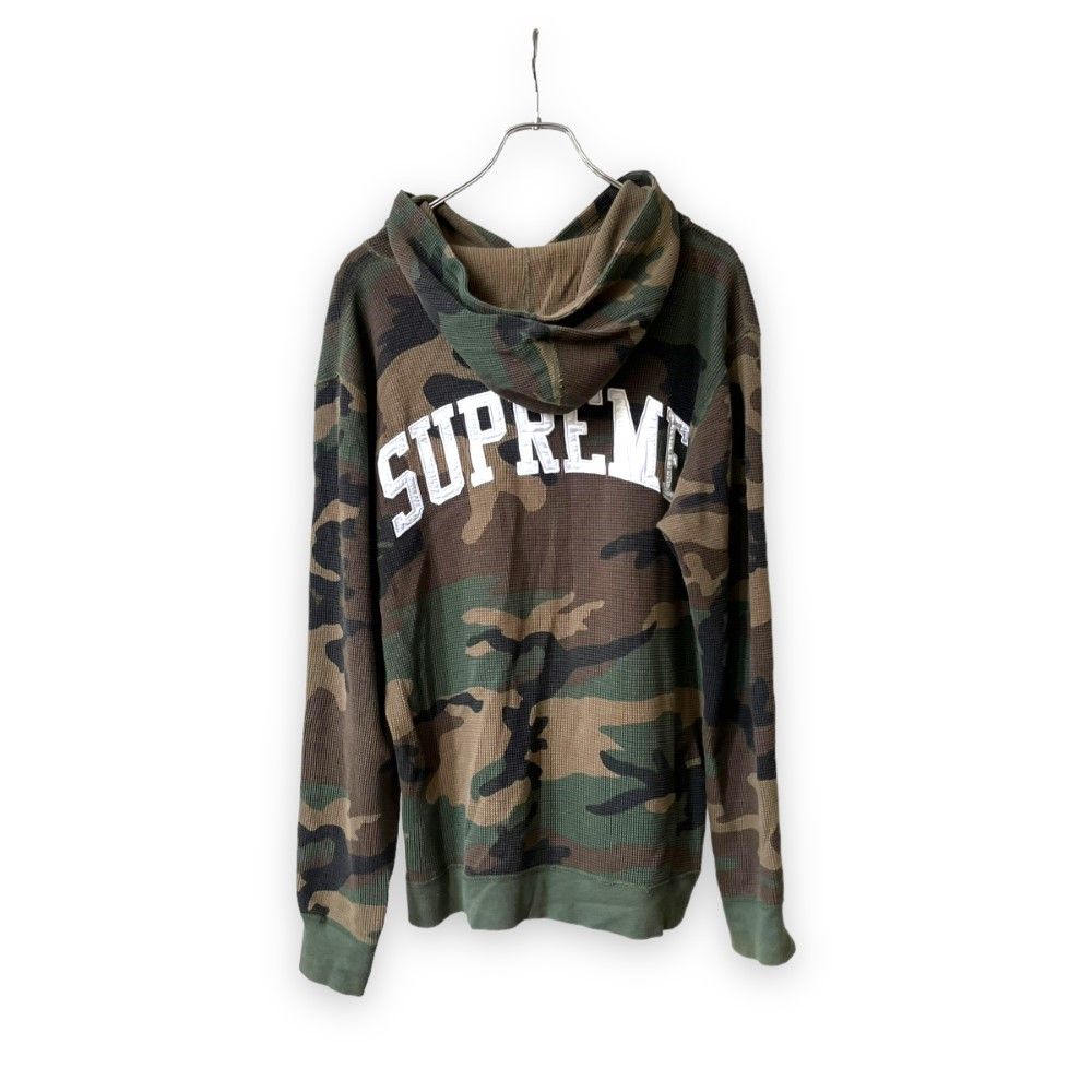 Supreme パーカー カモフラ サーマル カモ柄 迷彩 M - メルカリ
