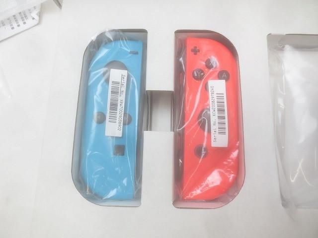  品 ゲーム Nintendo switch ニンテンドースイッチ 本体 HAC 001 01 動作品 ジョイコン ネオンレッド ブルー き 本体(Nintendo Switch) Nintendo Switch