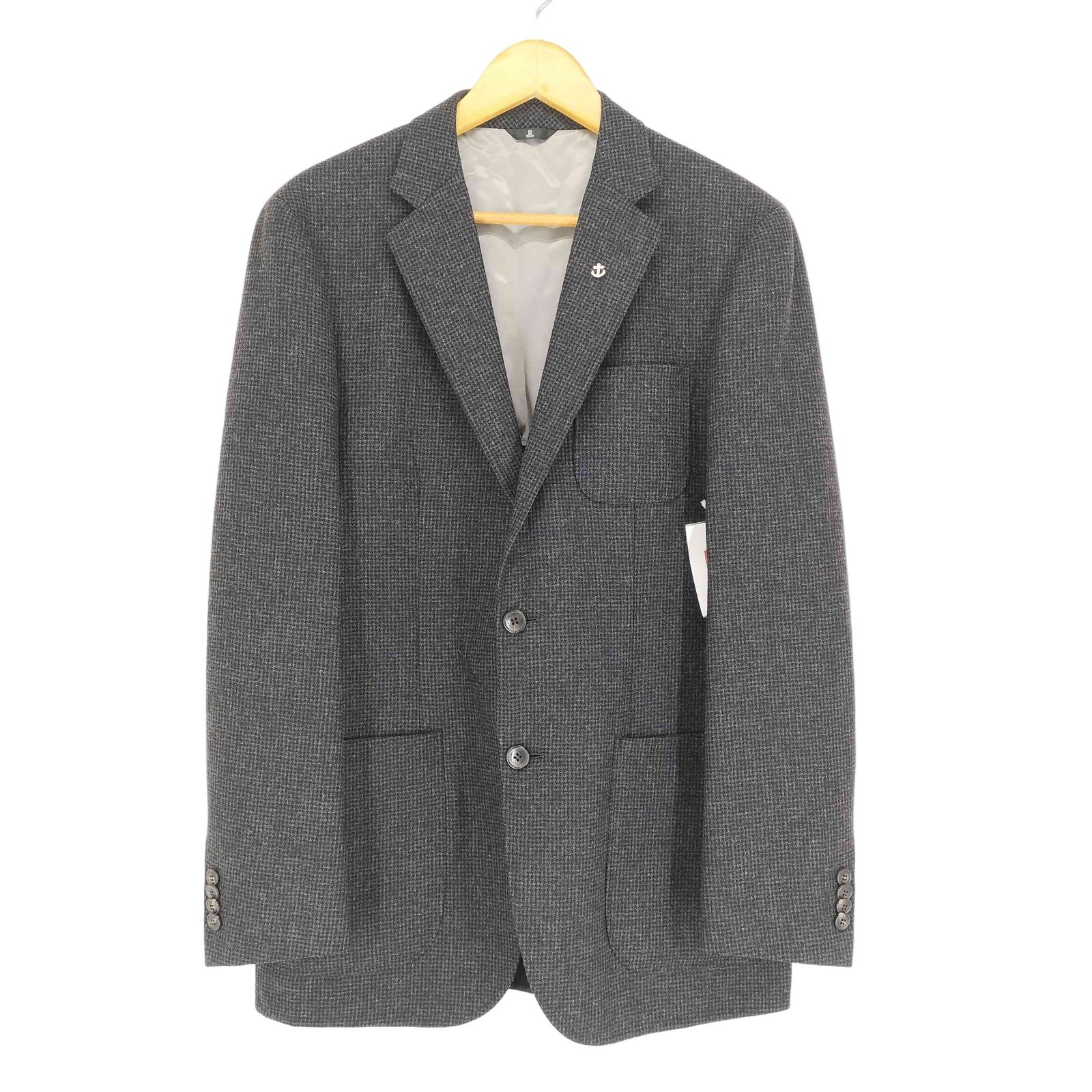 ランバンコレクション LANVIN COLLECTION カシミヤ混 ウール2B