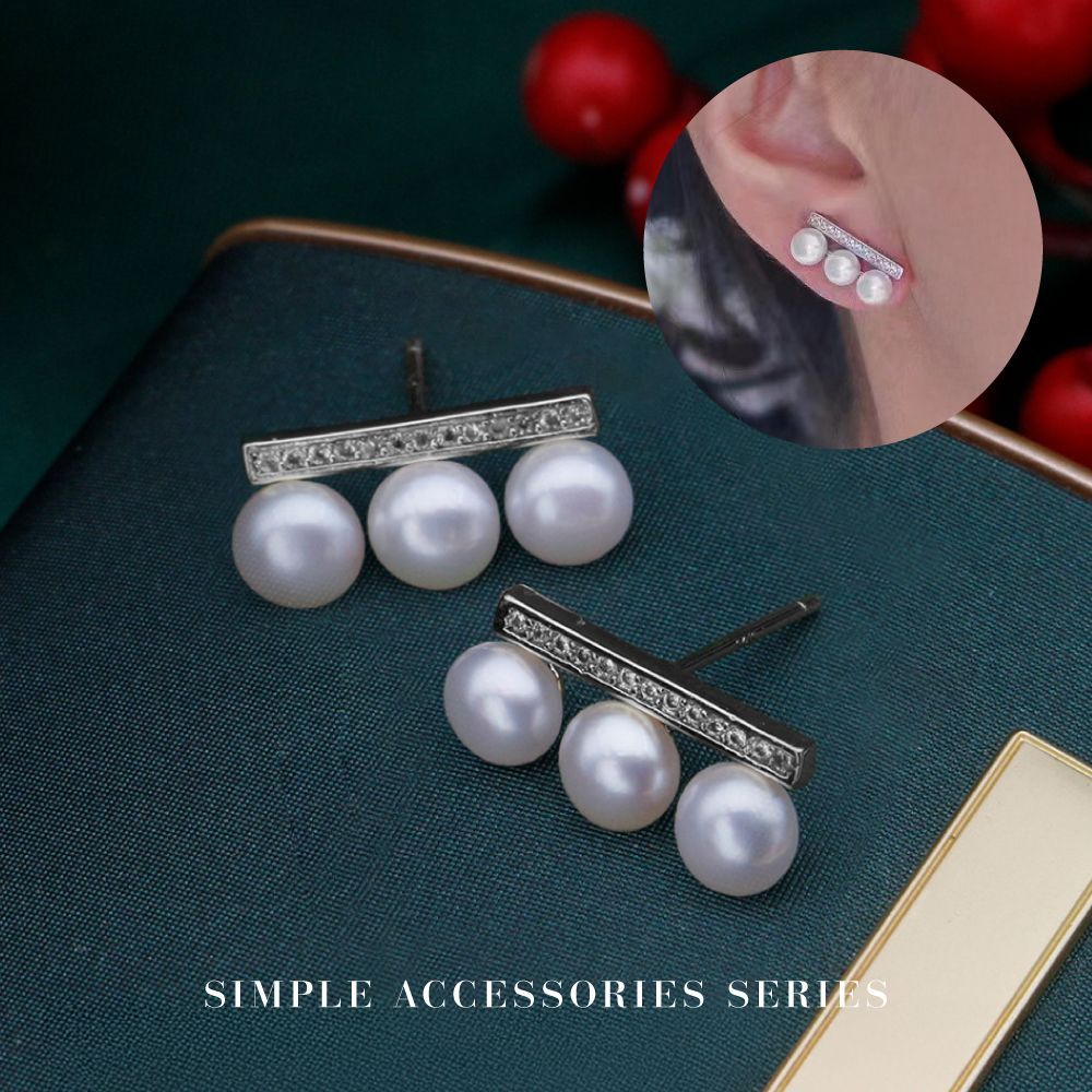 【全3色】両耳用ピアス淡水パール＆ジルコニア シルバー925 月星モチーフ 中粒 Amazon.co.jp: 三日月 クレセントムーン 宇宙 星 シルバー 銀 青