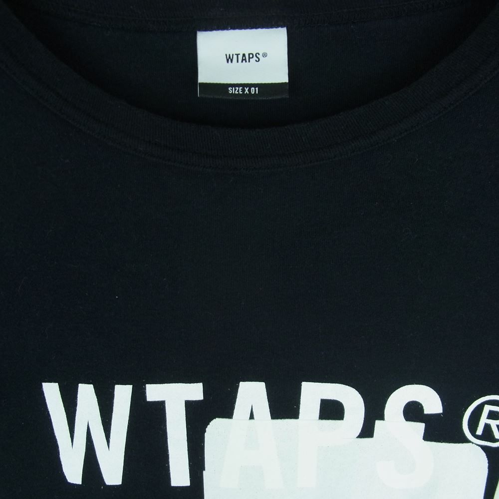 WTAPS ダブルタップス 19AW 192ATDT-CSM12 SIDE EFFECT LS TEE COTTON