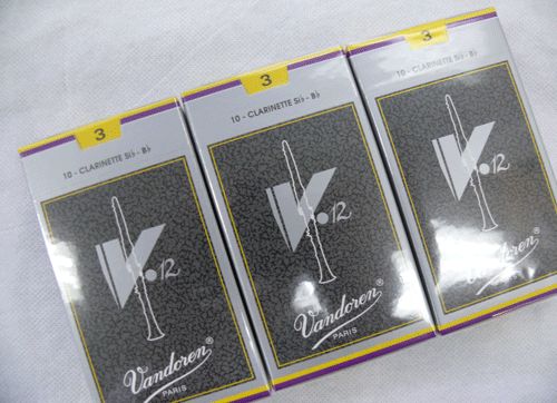 バンドーレン Bbクラリネットリード V12 ３番 3箱セット パック