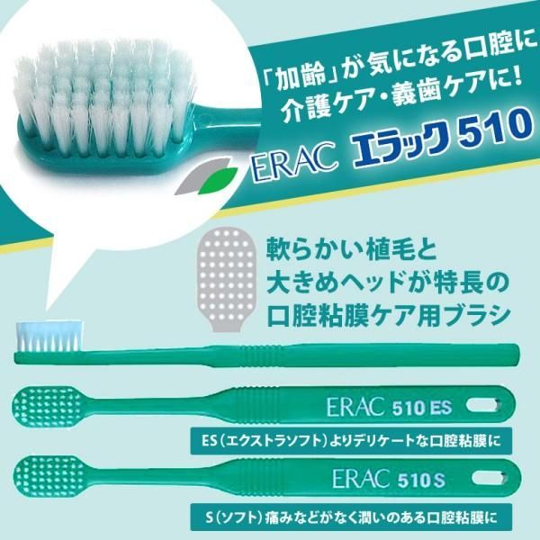 口腔粘膜ケア用ブラシ ライオン Erac エラック510 1本 - メルカリ