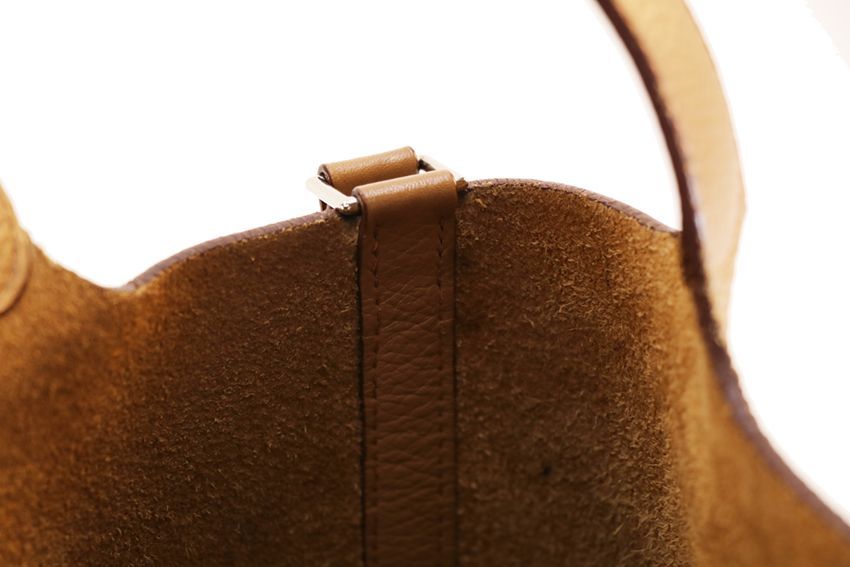 エルメス 【HERMES】 ピコタンPM ベージュ系 トゴ ハンドバッグ トート 