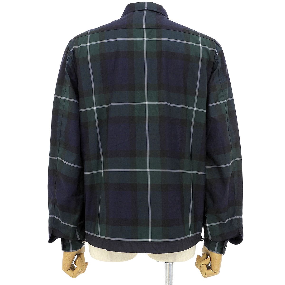 MONCLER モンクレール トリオンフ ナイロン ジャケット ジャケット 2016年 チェック アパレル ファッション 衣類 2 ナイロン グリーン緑 ネイビー紺 ホワイト白 C10914000685 メンズ 40802155325 アラモード