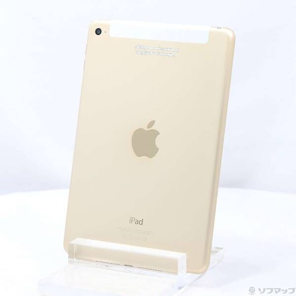 iPad mini 4 128GB MK782J/A SIMフリー [ゴールド] 品〕 iPad mini 4 128GB ゴールド MK782J／A 注文 SIMフリー【198】 品