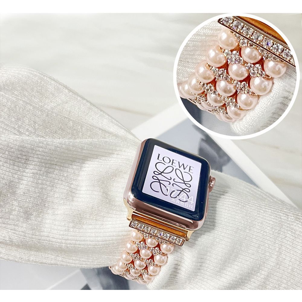 【Anne 】Apple Watch バンド ブレスレット スタイリッシュ Lune Apple Watch 全機種対応 アップルウォッチ レイヤード