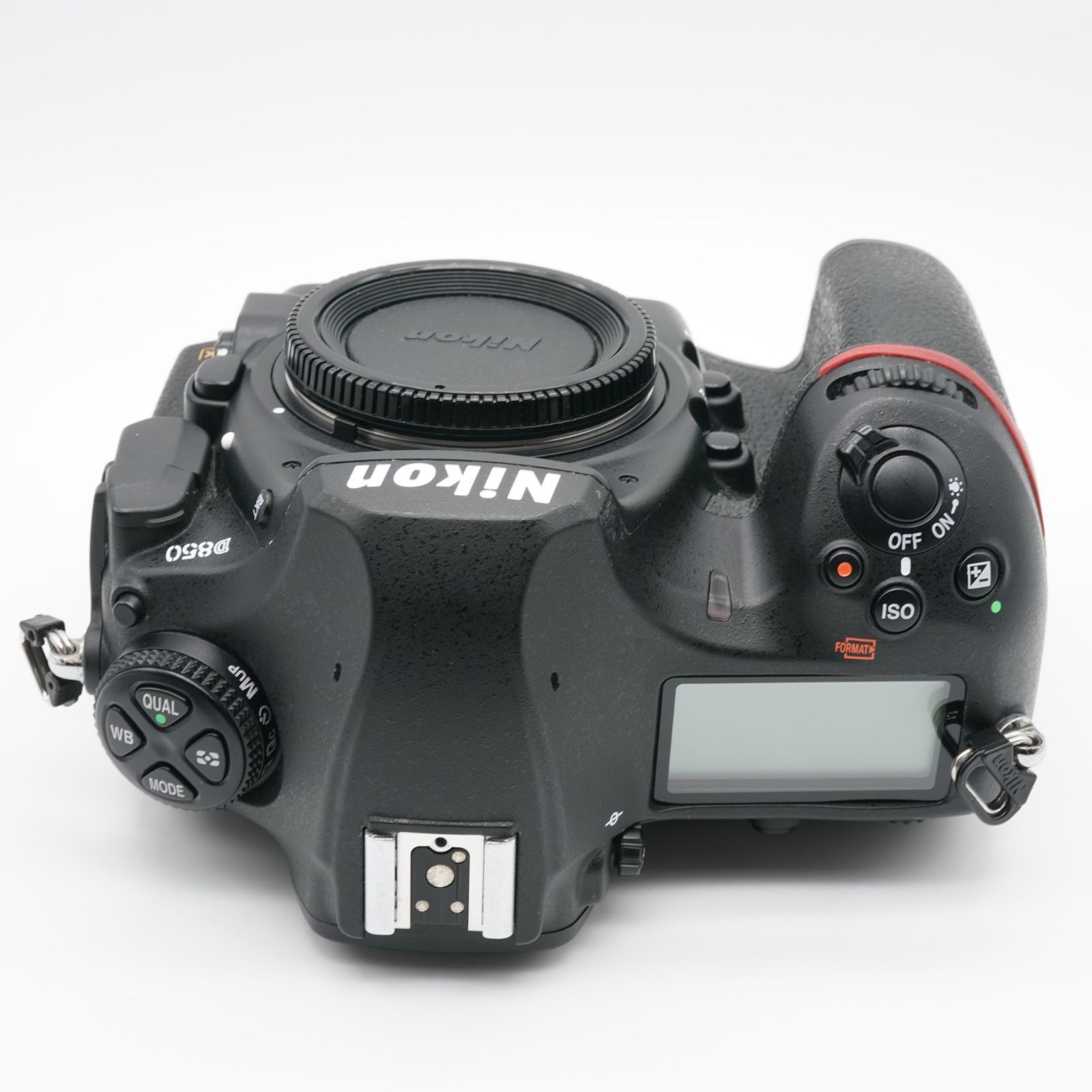 ほぼ新品 ニコン NIKON D850 ボディ OH済！シャッター基盤部組やAF