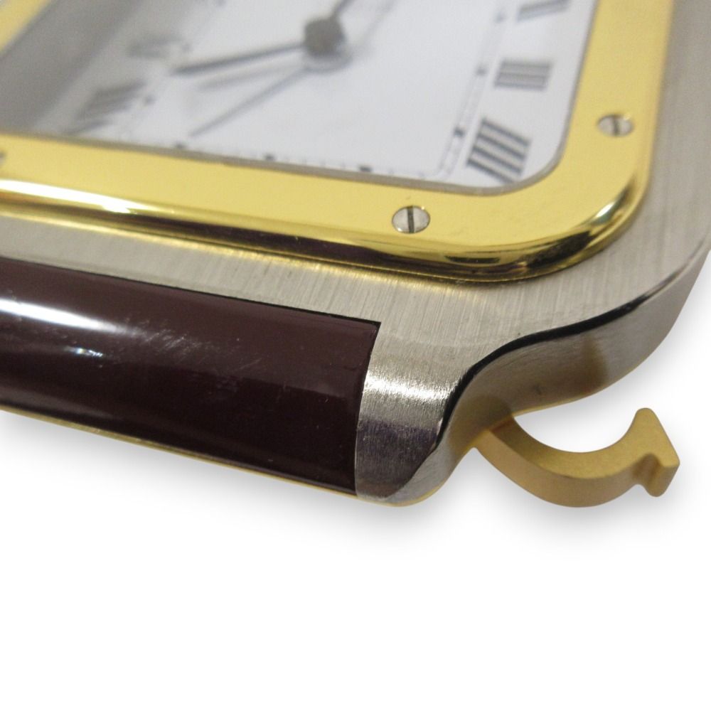 ジャンク Cartier カルティエ サントス トラベルクロック