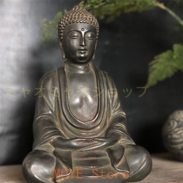 禅意 居宅 供養仏 釈迦仏 茶室 仏堂 庭園 置物