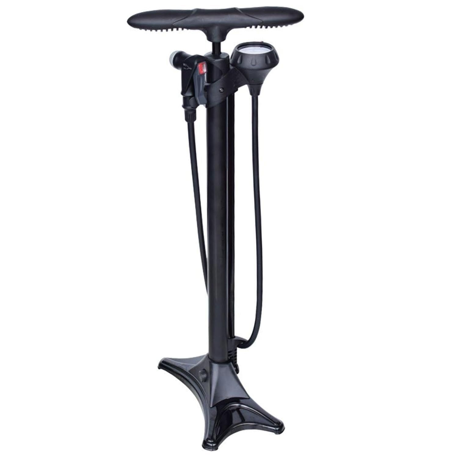在庫処分 クロスバイク FP-200 MTB ロードバイク 仏式/米式/英式 エアゲージ付 フロアポンプ 高圧空気入れ 自転車 SERFAS(サーファス)