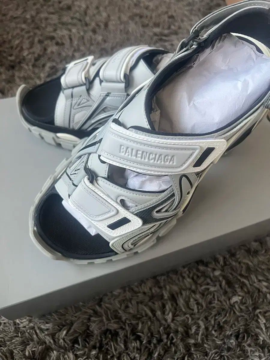 BALENCIAGA トラックサンダル　41 中古・古着通販】BALENCIAGA (バレンシアガ) トラックサンダル