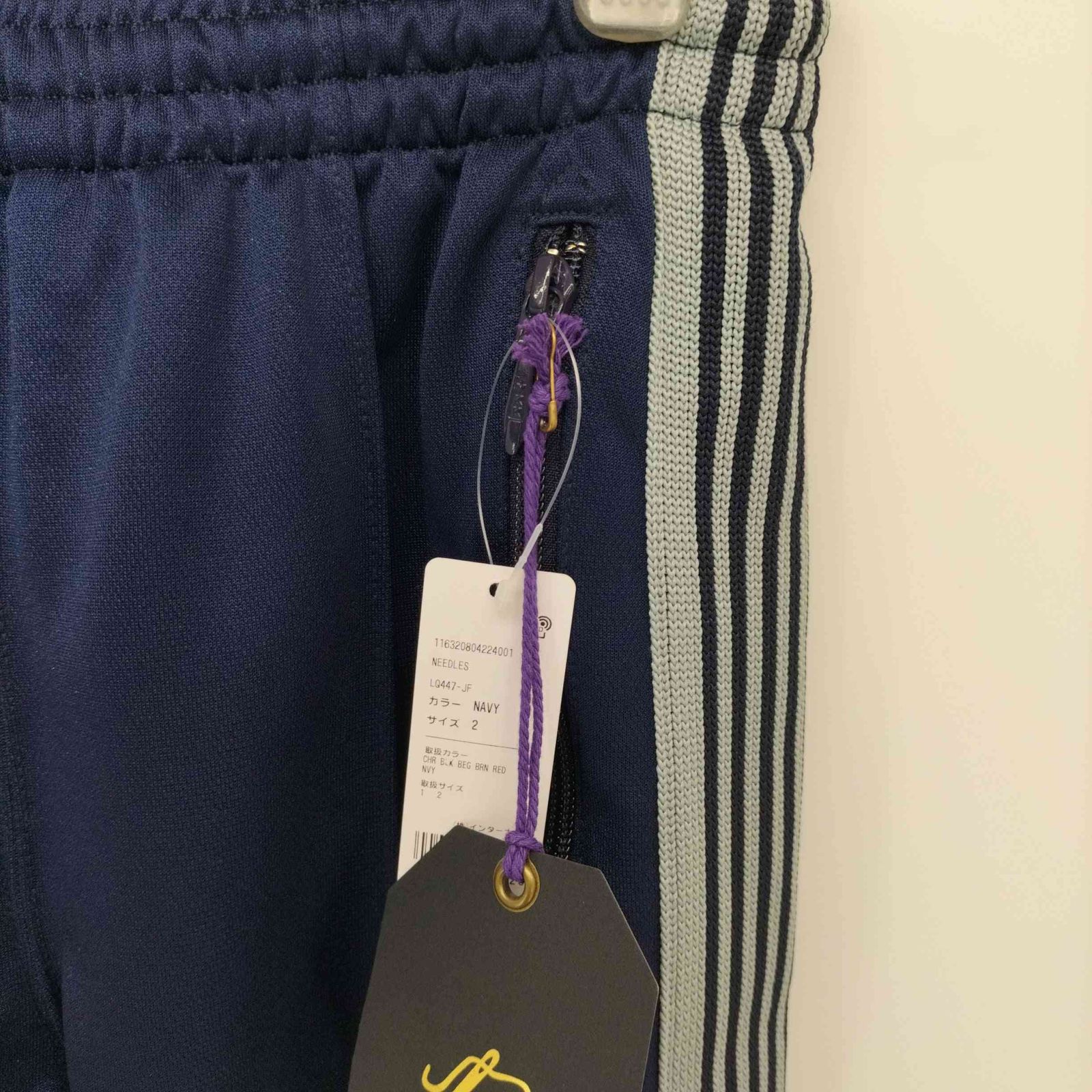 23SS NEEDLES 別注 JEANS FACTORY ナロートラックパンツ NEEDLES(ニードルズ)23SS別注トラックパンツ3型が8/1より発売