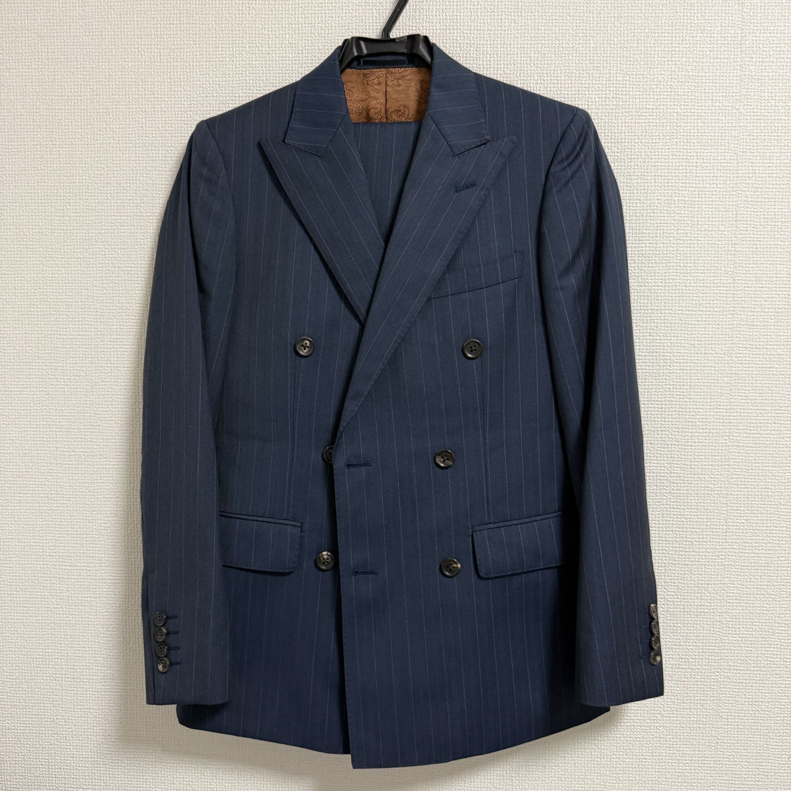 【極美品】Ermenegildo Zegna スーツ セットアップ ストライプ