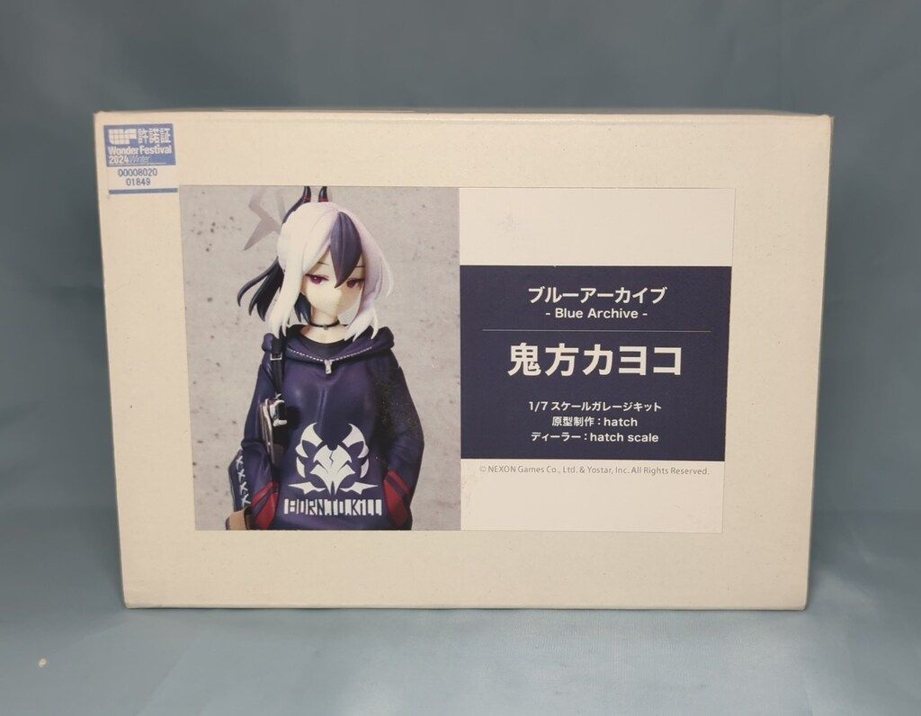 hatch scale 1/7スケールガレージキット 原型 hatch 鬼方カヨコ