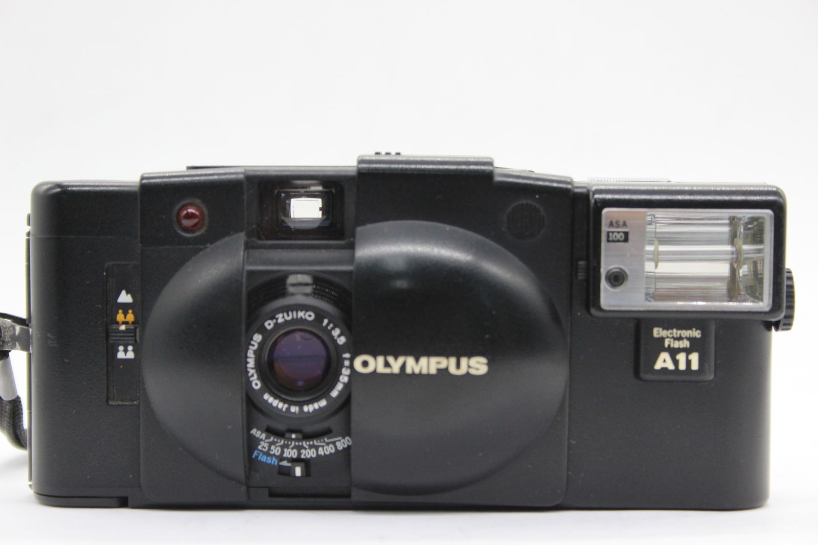 【返品保証】 オリンパス Olympus XA2 D Zuiko 35mm F3.5 A11 ケース付き コンパクトカメラ s5302