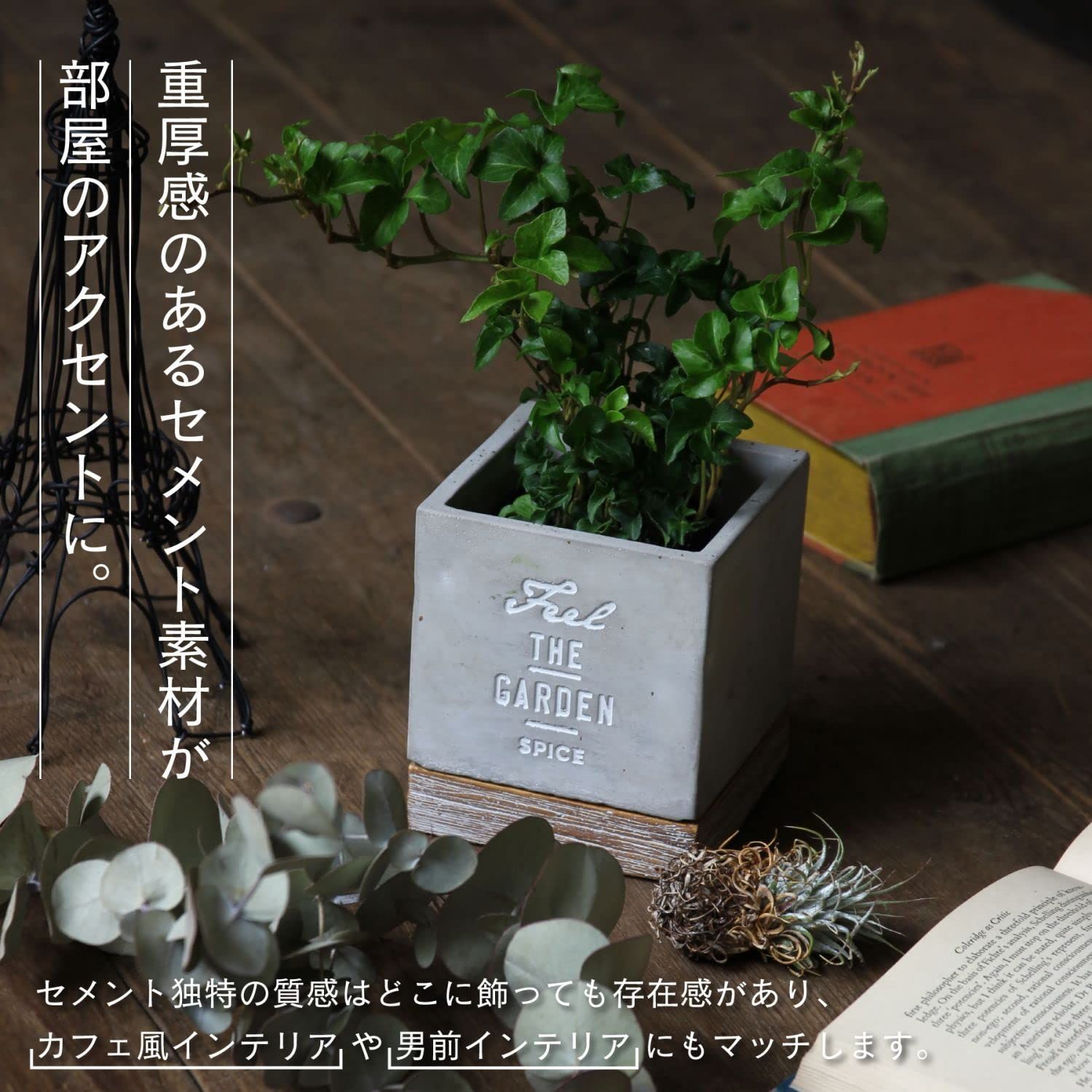 スタイル:スクエアS】OF LIFE(スパイス) すき間に置きやすい 植木鉢 インテリアショップ メルカリ