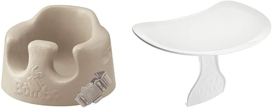 Bumbo バンボベビーソファー【正規総輸入元】後から付けられる専用腰ベルト入り 1) サンドベージュ 2個アソート