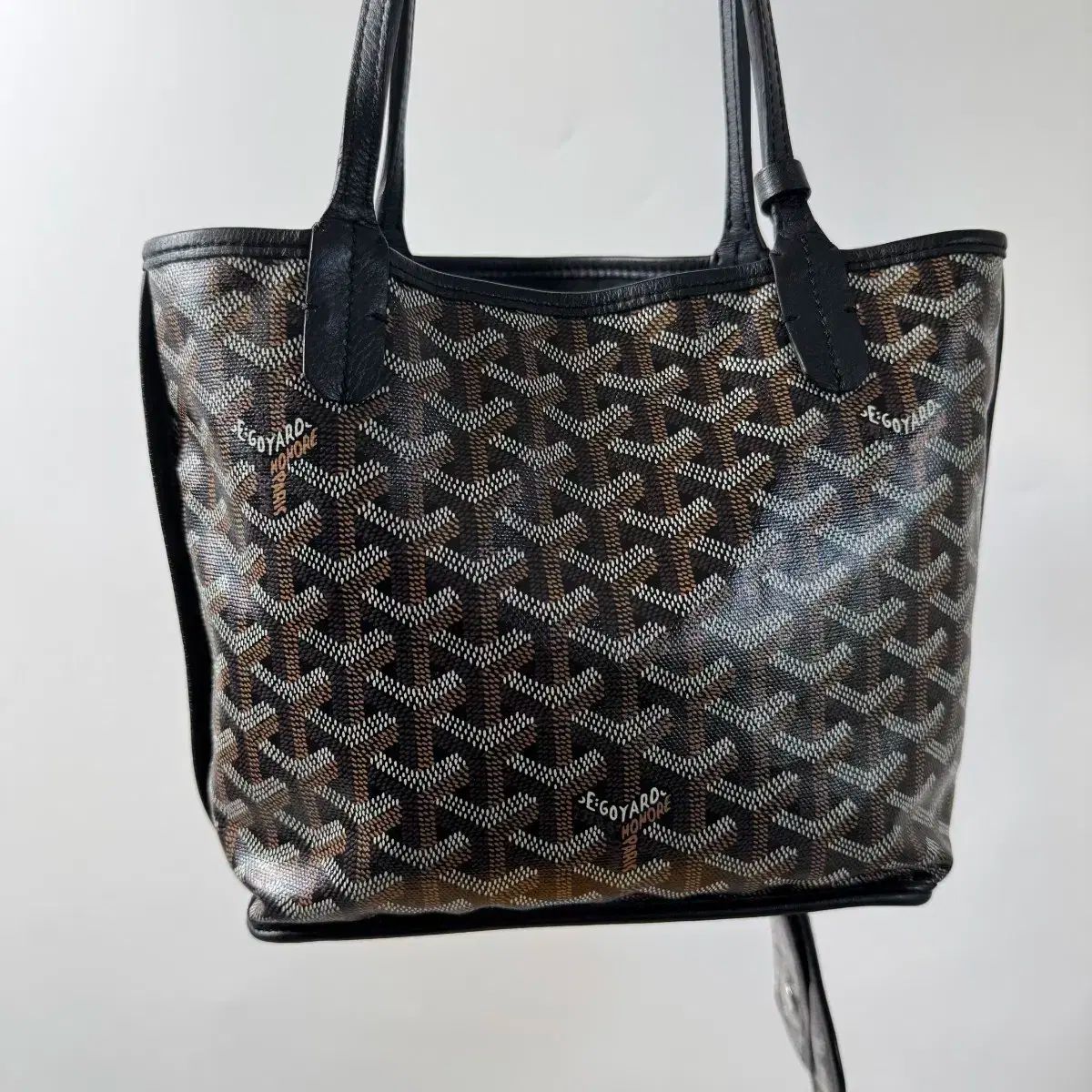Masion Goyard ゴヤール ミニアンジュ ショルダーバッグ ブラック 正規品