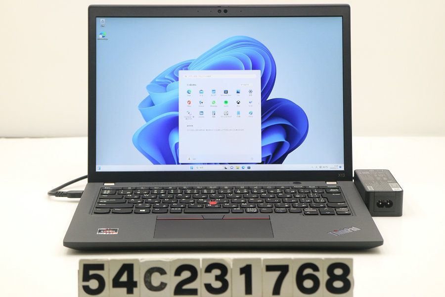 Lenovo ThinkPad X13 Gen2 Ryzen 5 Pro 5650U 2.3GHz/8GB/256GB(SSD)/13.3W/WUXGA(1920x1200)/LTE/Win11 【54C231768】
