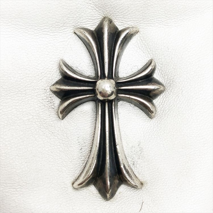 希少 クロムハーツ フォンポーチ インボイス付属 PHONE POUCH V2 Chromehearts クロムハーツ PHONE POUCH V2 CH CROSS フォン
