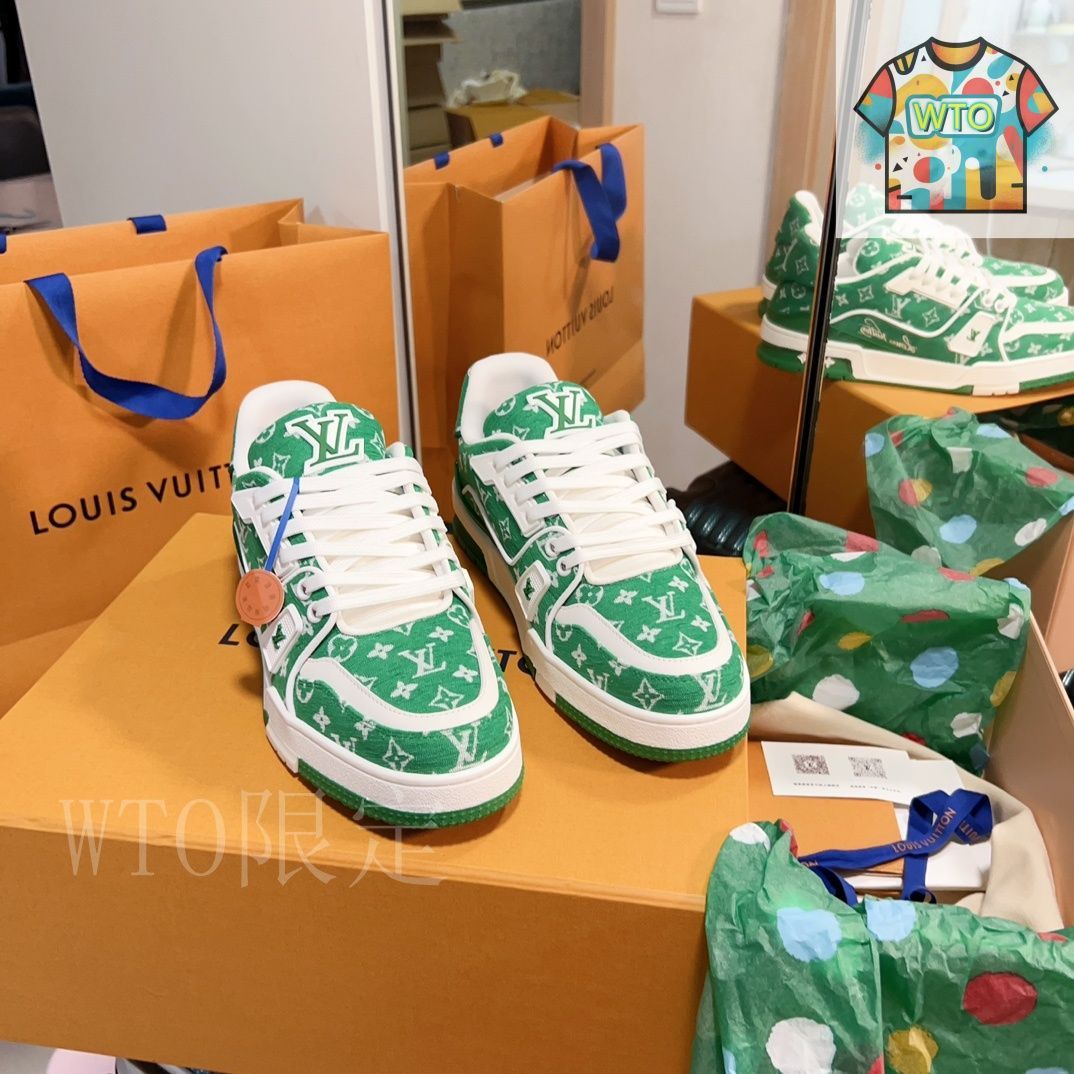 Louis Vuitton LV Trainer スニーカー カジュアルシューズ12-3