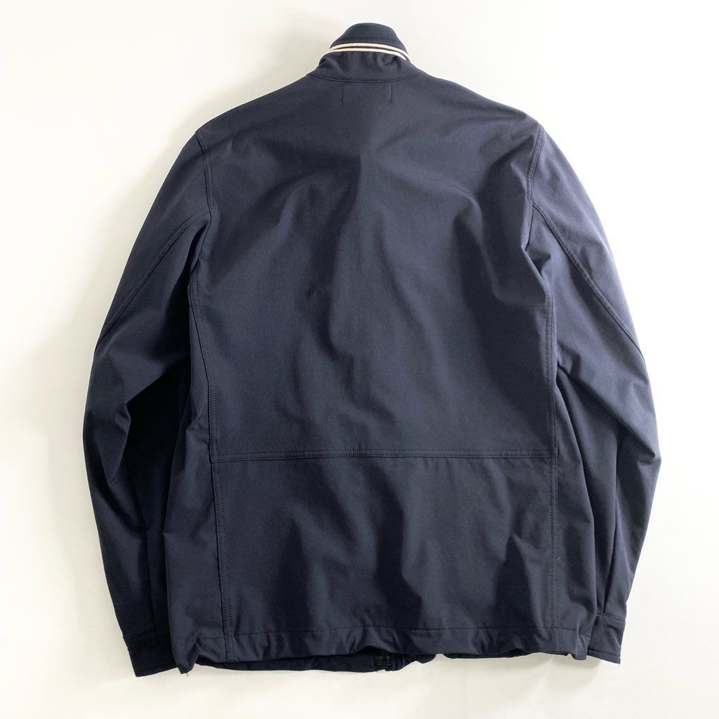 48g6 《美品》 STONE ISLAND ストーンアイランド Comfort Shell Lightweight Jacket コンフォートシェル ライトウェイトジャケット ブルゾン 621541355 Lサイズ ネイビー