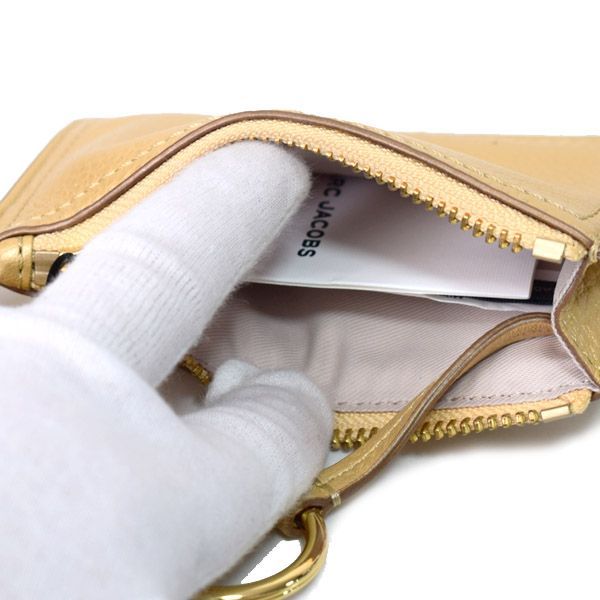 マークジェイコブス 小銭入れ MARC JACOBS ソフトグレインパールレザー