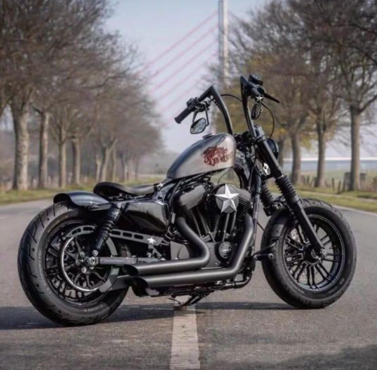 レトロ改装ハンドル 鉄製