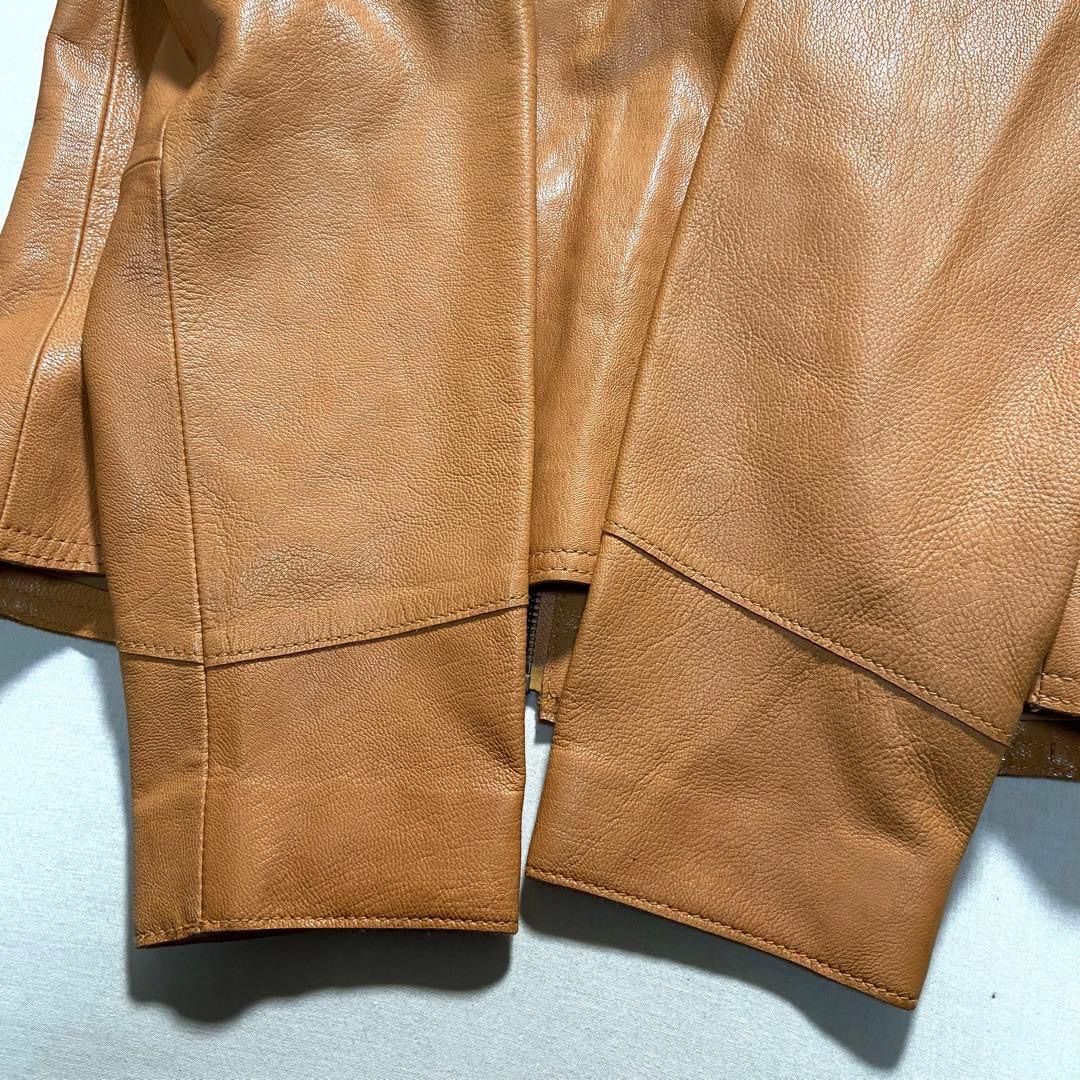 キャメル 牛革