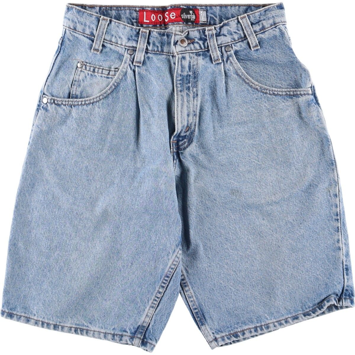 古着 90年代 リーバイス Levi s SILVER TAB シルバータブ LOOSE ルーズ デニムショーツ ハーフパンツ メンズw30相当|eaa542850