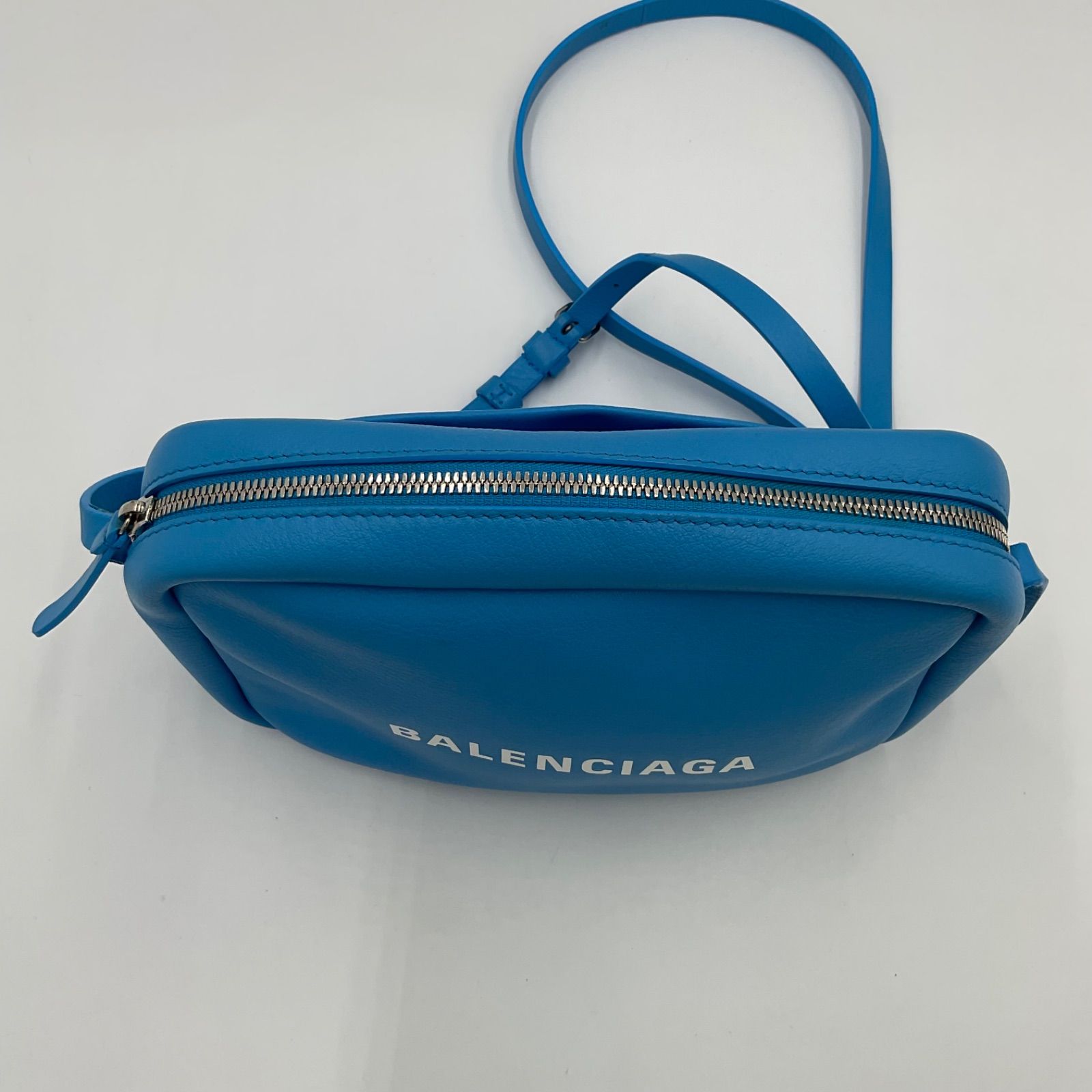 BALENCIAGA バレンシアガ カメラバッグ ショルダーバッグ ブルー 